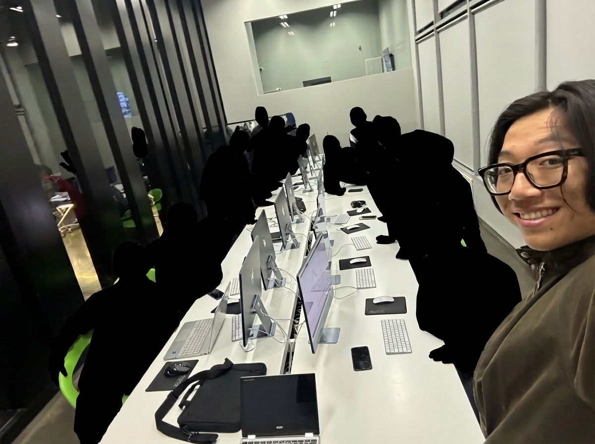 With my students at TUMO